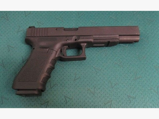Pistole Glock 17 L 9mm Luger, 6 Zoll Lauflänge, Timney Sportabzug 1350 g	 17L