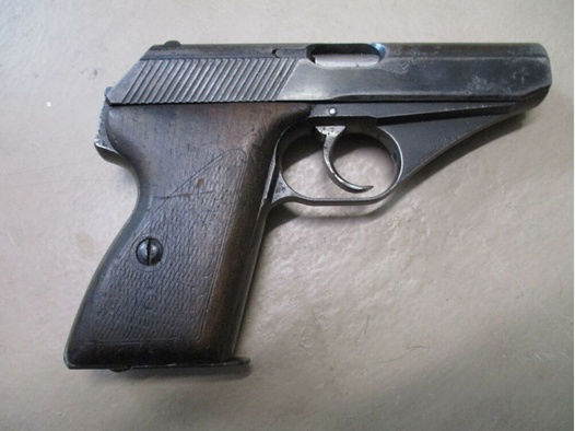 Pistole Mauser HSc 7,65 mm Kriegsfertigung	 HSc