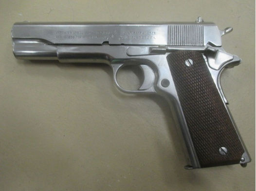 Pistole Colt 1911 -nicht A1- aus 1917 mit 4-stelliger Nummer	 1911