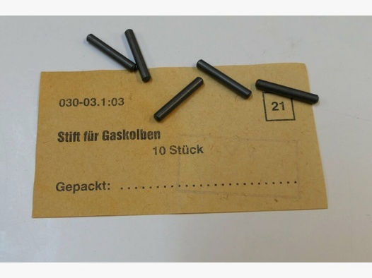 DDR VEB Geräte-& Werkzeugbau Wiesa	 orginal DDR NVA AK 47 Sicherungsstift für Gaskolben [ 21 ] unbenutzt, neu für AK47, 7,62x39