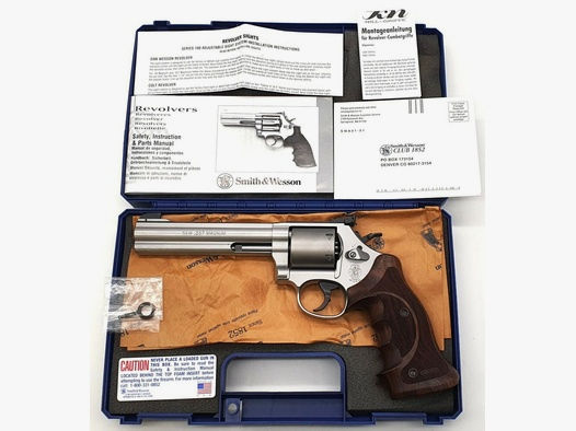 Revolver Smith & Wesson	 Mod.686-6 Stainless Wheelgunner  6Zoll