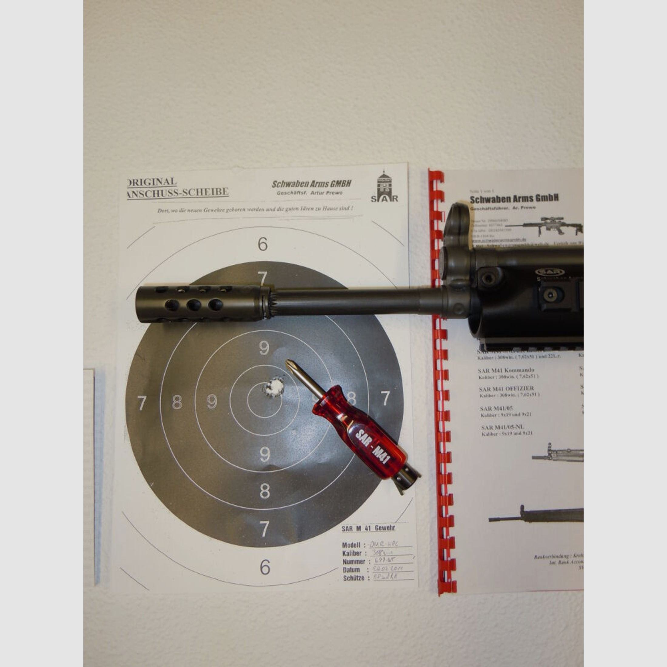 Schwaben Arms GmbH	 Selbstladebüchse SAR M41 DMR Kaliber 308win. - MADE IN GERMANY - ähnlich HK41/G3