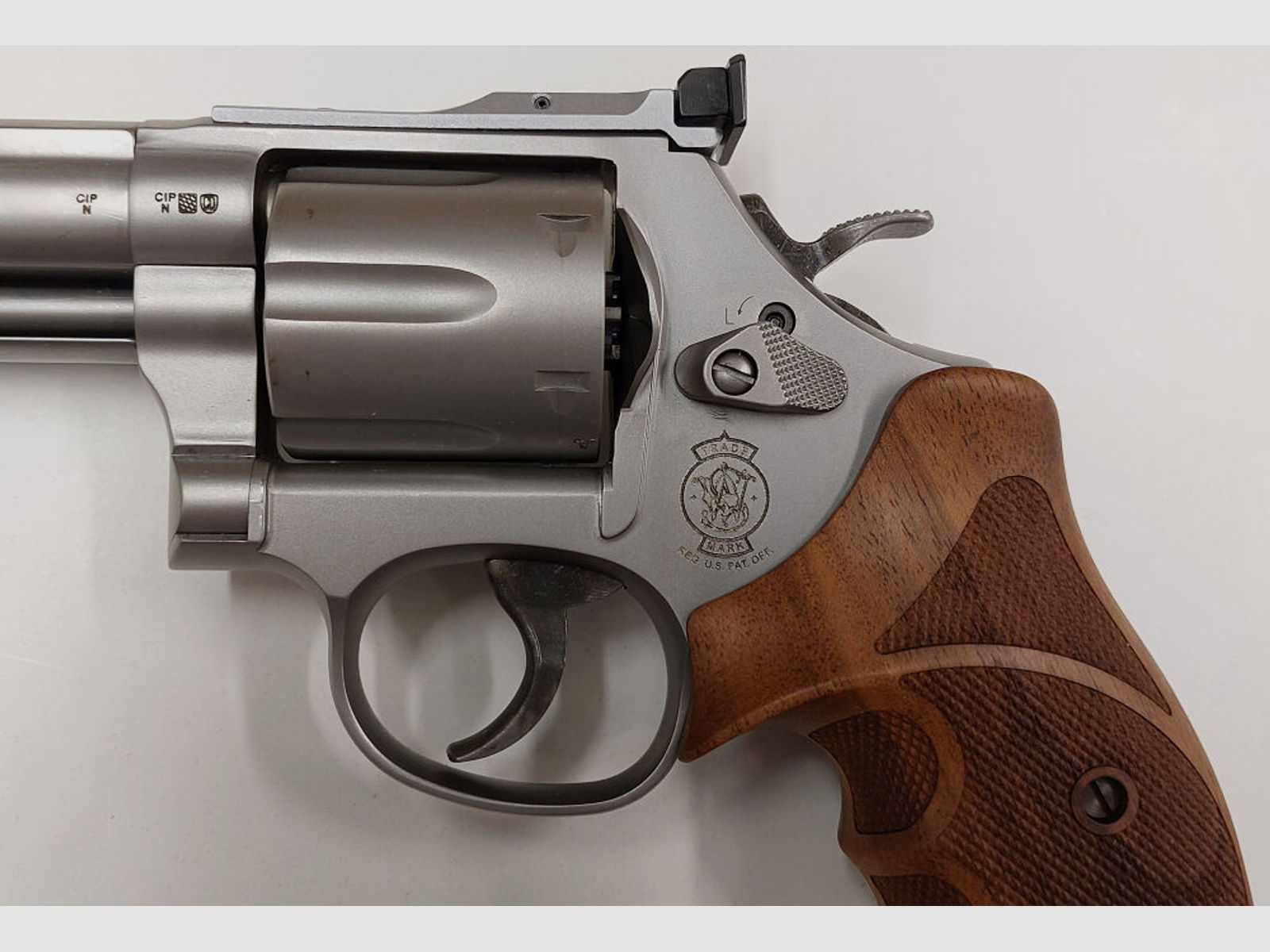 Smith & Wesson	 Sport-/Matchrevolver Smith & Wesson Mod.686-6 Target Champion Stainless Steel 6" im Kaliber .357Mag.