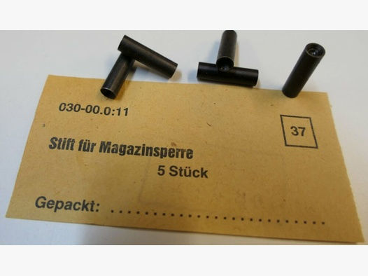 DDR VEB Geräte-& Werkzeugbau Wiesa	 orginal DDR NVA AK 47 Stift für Magazinsperre [ 37 ] unbenutzt, neu für AK47, 7,62x39