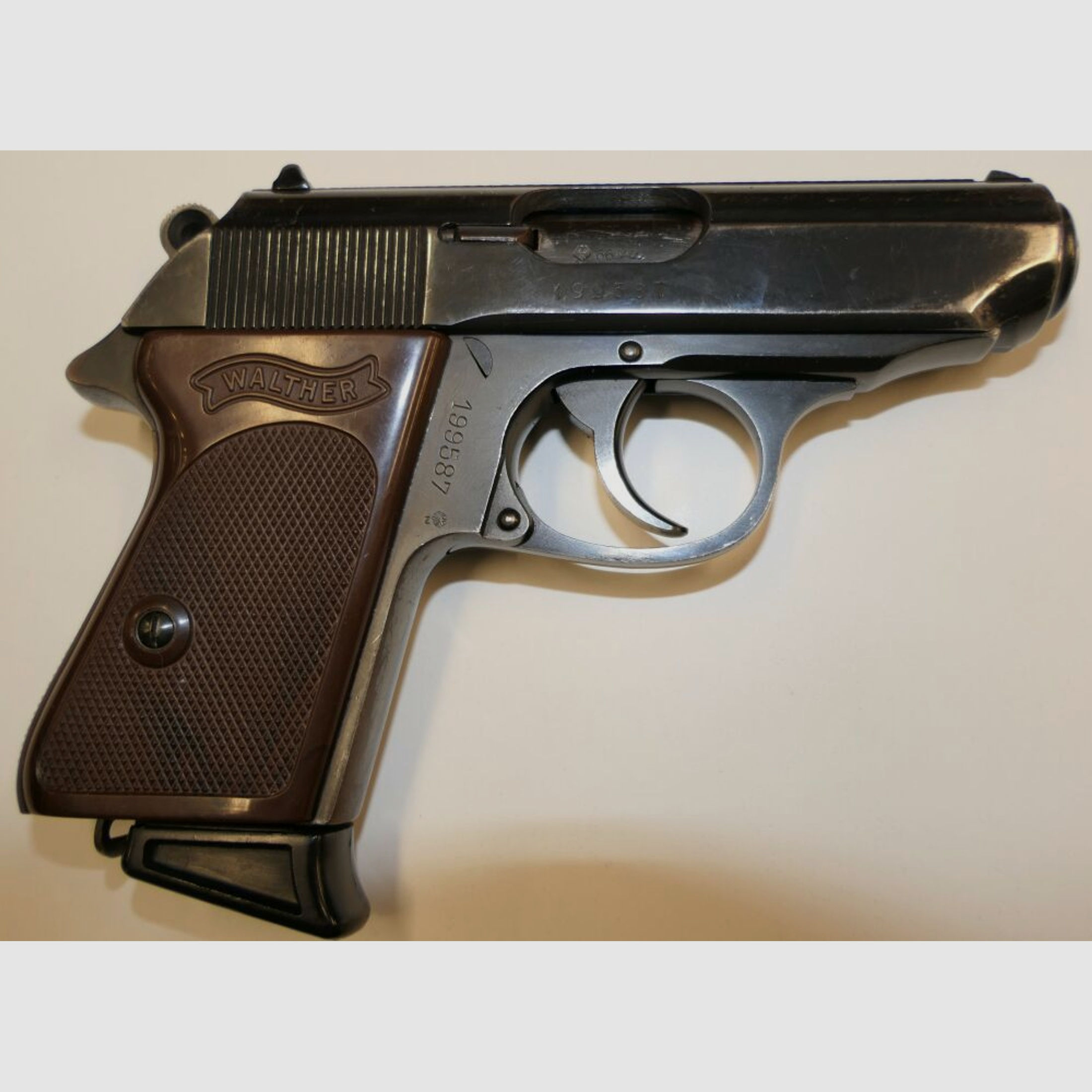 Walther	 Pistole Walther PPK, Kaliber 7,65mm Browning