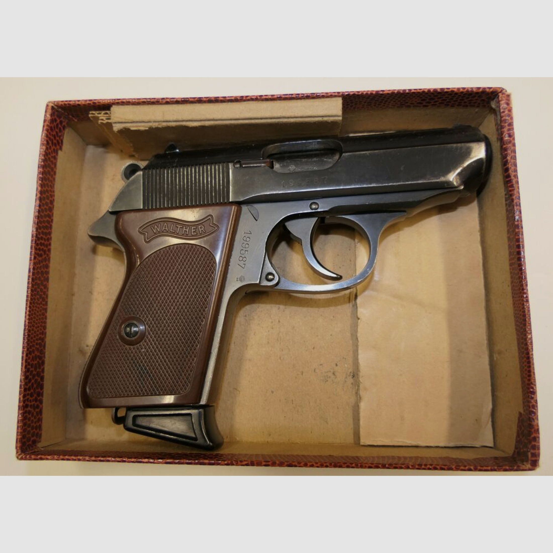 Walther	 Pistole Walther PPK, Kaliber 7,65mm Browning