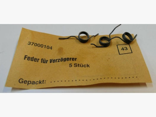 DDR VEB Geräte-& Werkzeugbau Wiesa	 orginal DDR NVA AK 47 Feder für Verzögerer [ 43 ] unbenutzt, neu für AK47, 7,62x39