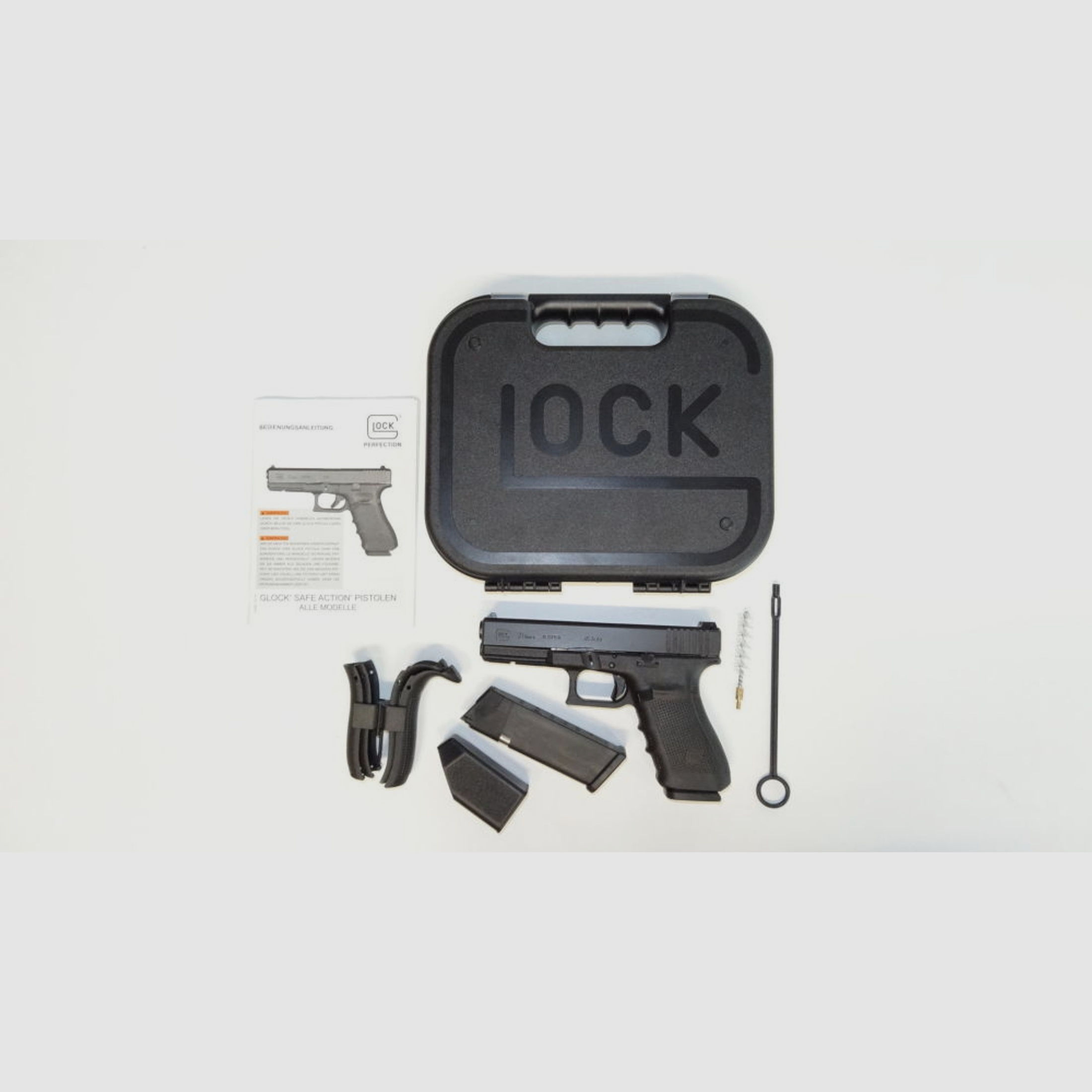 Glock	 Pistole Glock 21 Gen4 im Kaliber 45ACP Inkl. Zubehör