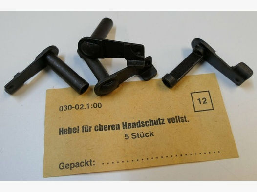 DDR VEB Geräte-& Werkzeugbau Wiesa	 orginal DDR NVA AK 47 Hebel für oberen Handschutz vollständig[ 12 ] unbenutzt, neu für AK47, 7,62x39