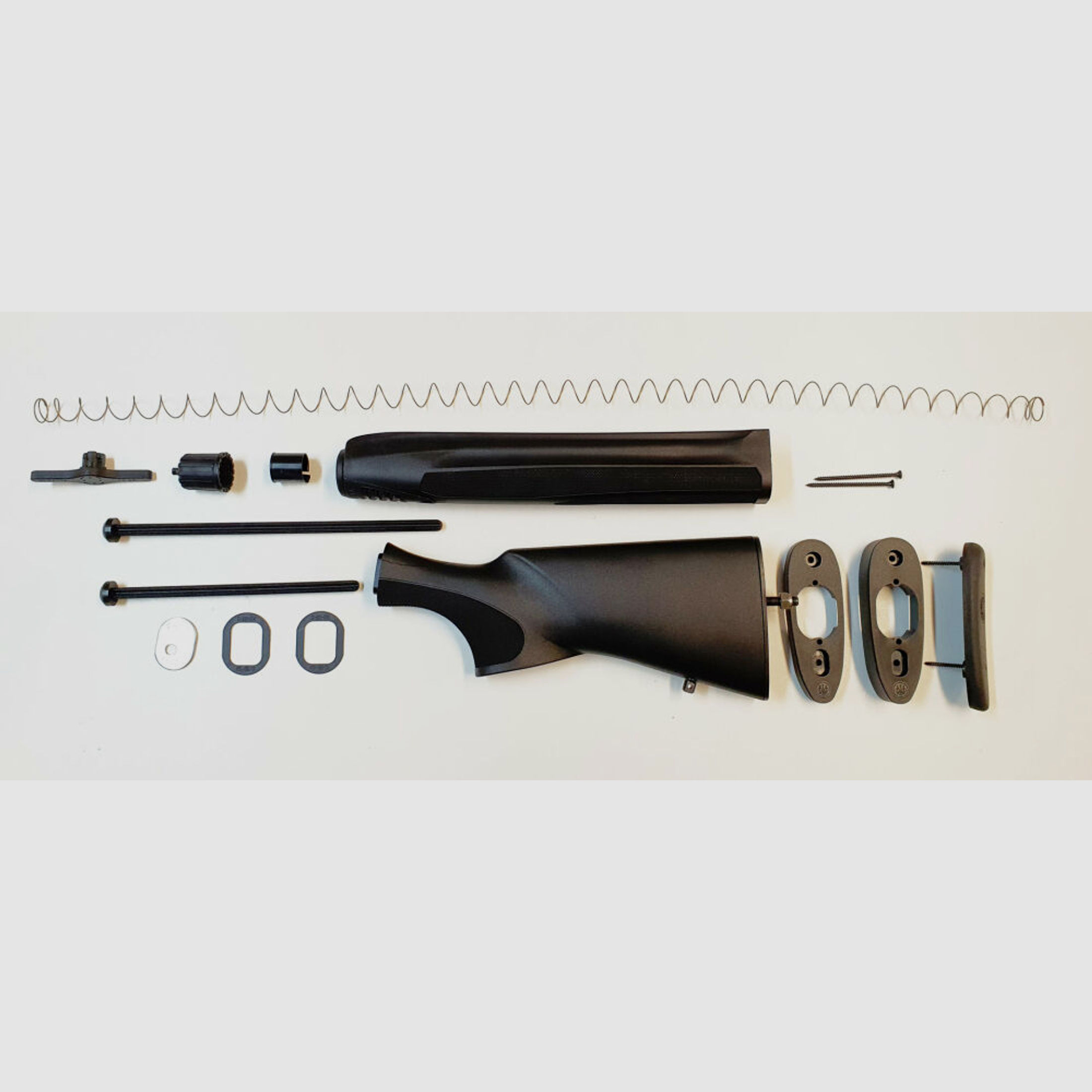 Beretta	 1301 Selbstladeflinte, Vorderschaft , Hinterschaft, Verlängerung, Magazinfeder