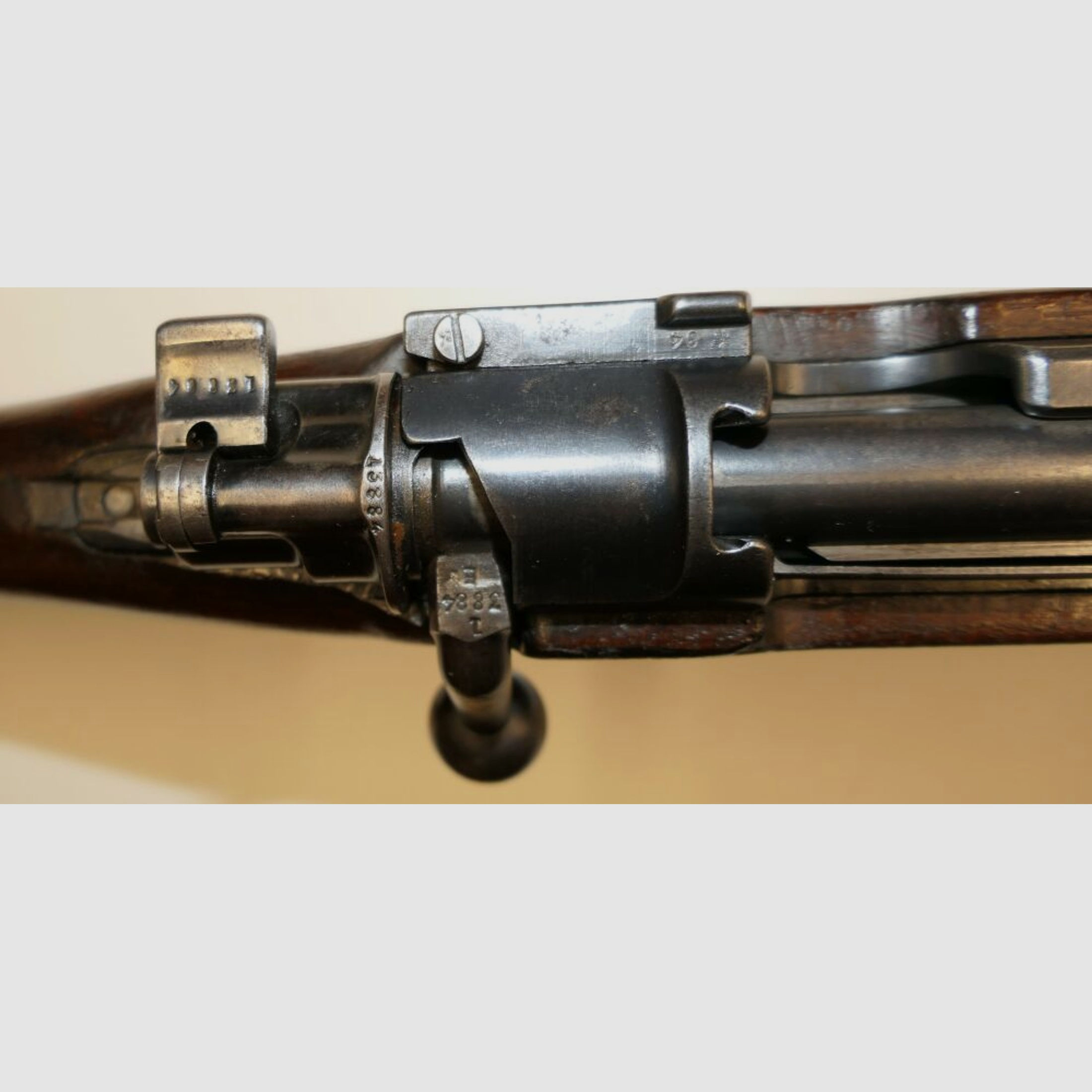 Mauser Oberndorf a.N.	 Mauser K98k Nummerngleich mit Bajonett 1937 Vorkriegsfertigung