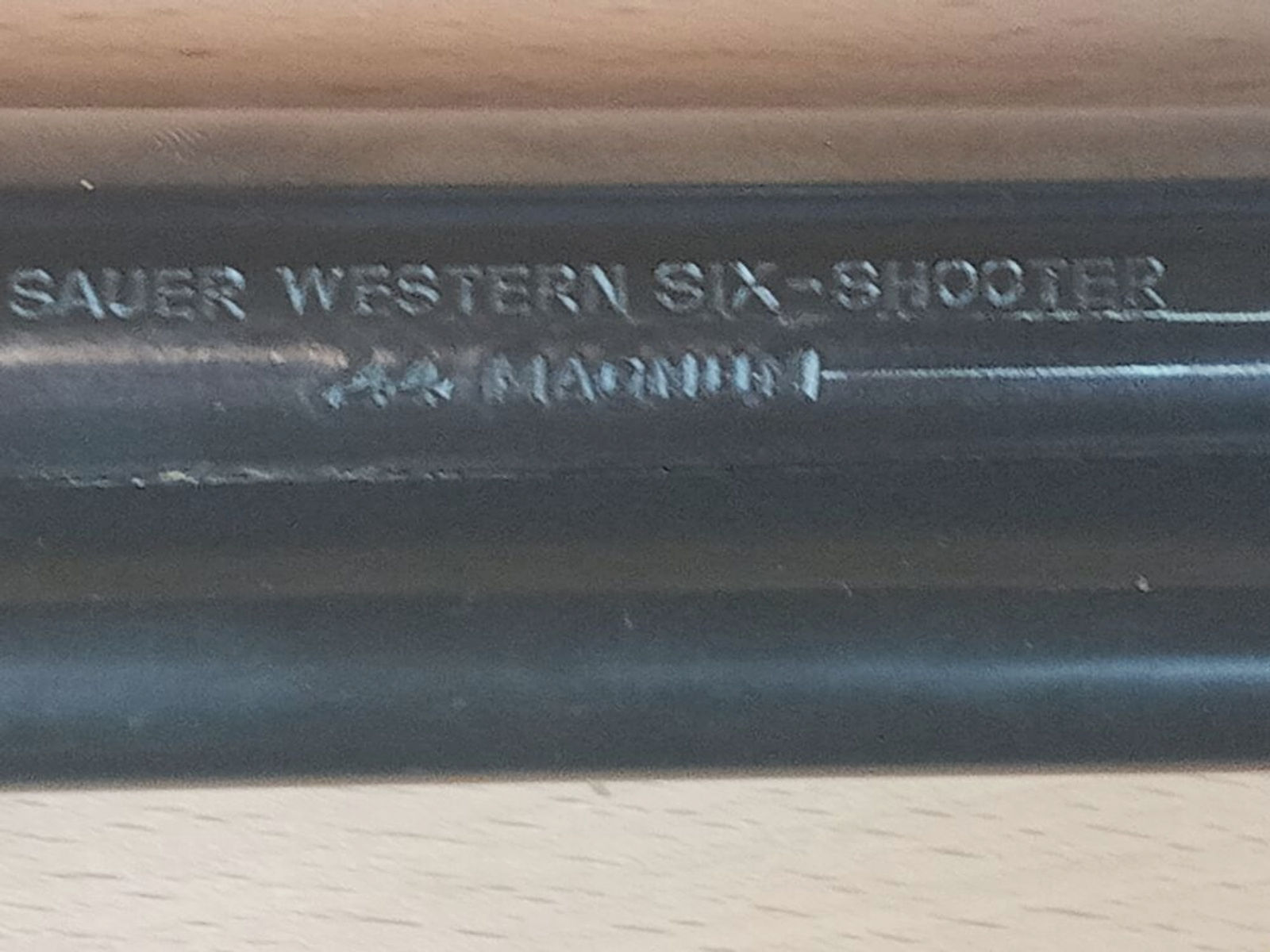 Sauer & Sohn, Eckernförde	 Western Six Shooter