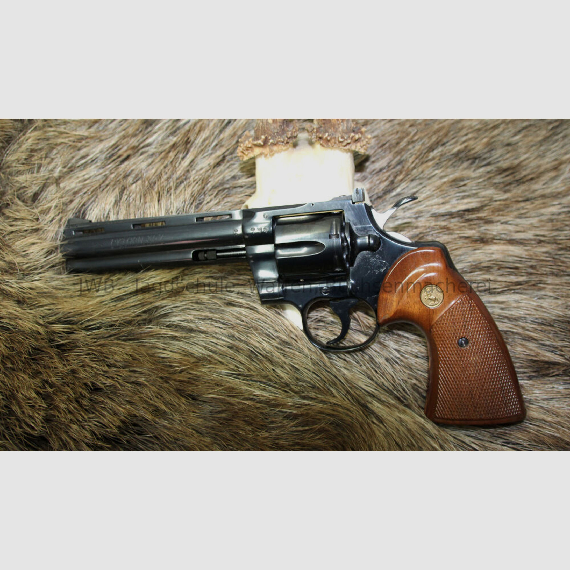 Colt Python 6" Kaliber .357 Mag. Beschuss 1975
