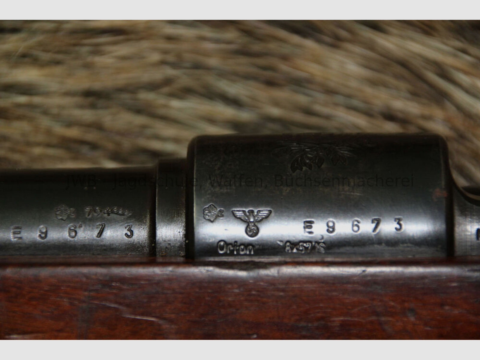 Portugal - Mauser in absolutem Sammlerzustand (nummerngleich incl. Schraube