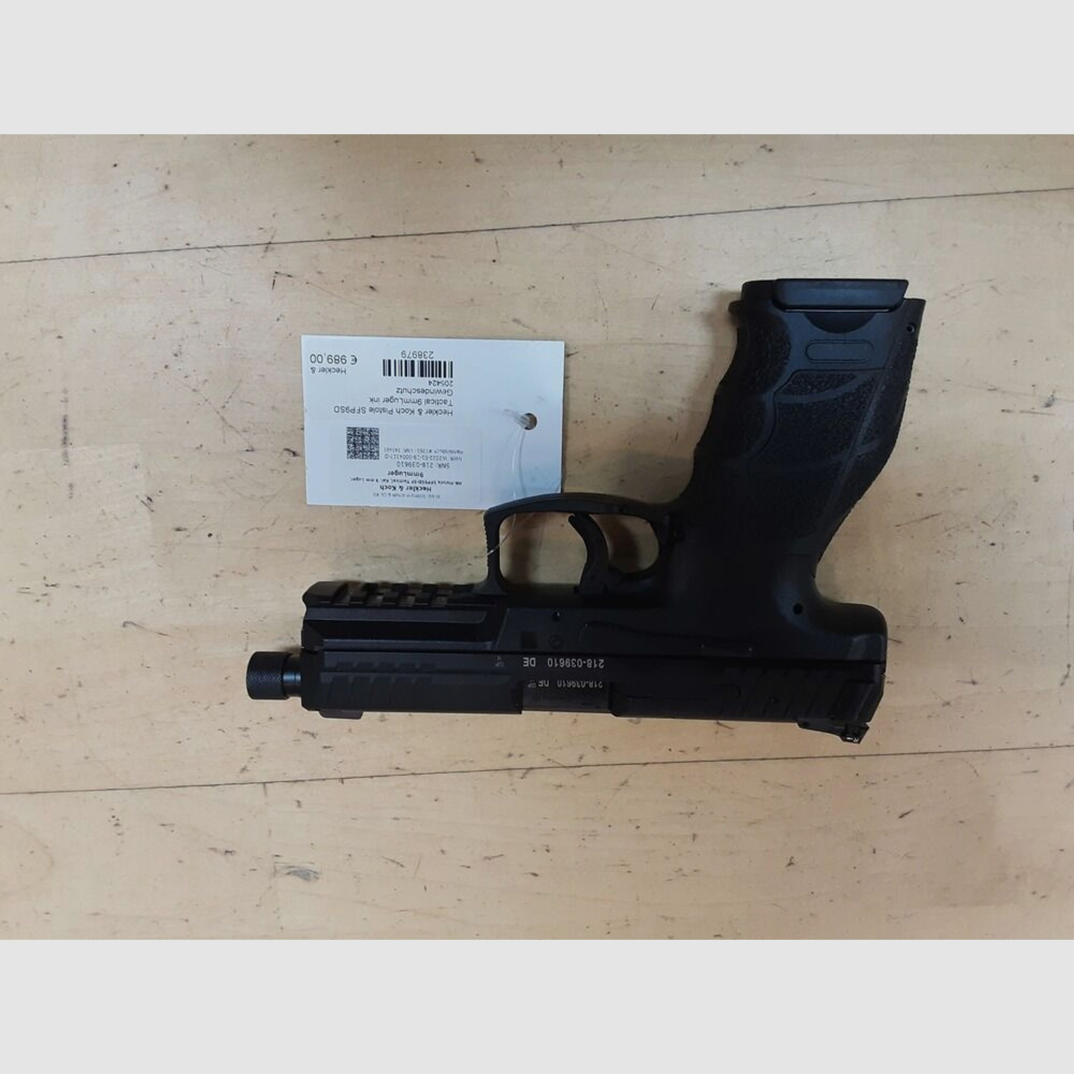 Heckler & Koch	 Pistole SFP9SD Tactical