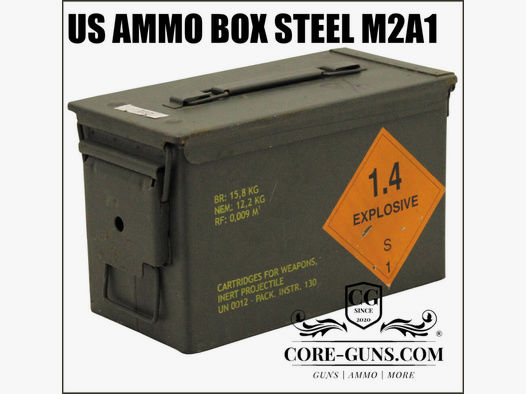 Munitionskiste Metal / Ammobox gebraucht - inkl. deutschlandweiten Versand	 Munitionskiste Metal / Ammobox gebraucht - inkl. deutschlandweiten Versand