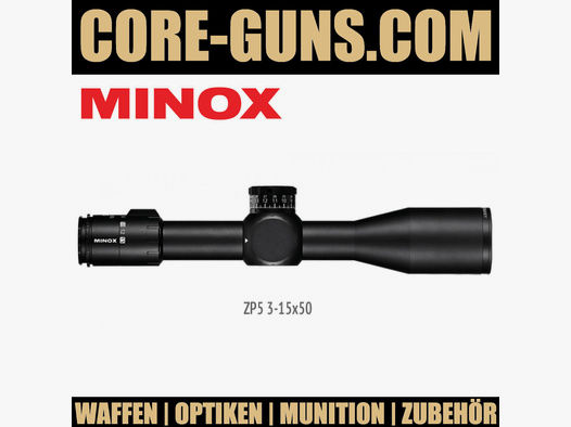 MINOX Zielfernrohr PRO ZP5 3-15x50	 MINOX Zielfernrohr PRO ZP5 3-15x50 Minox