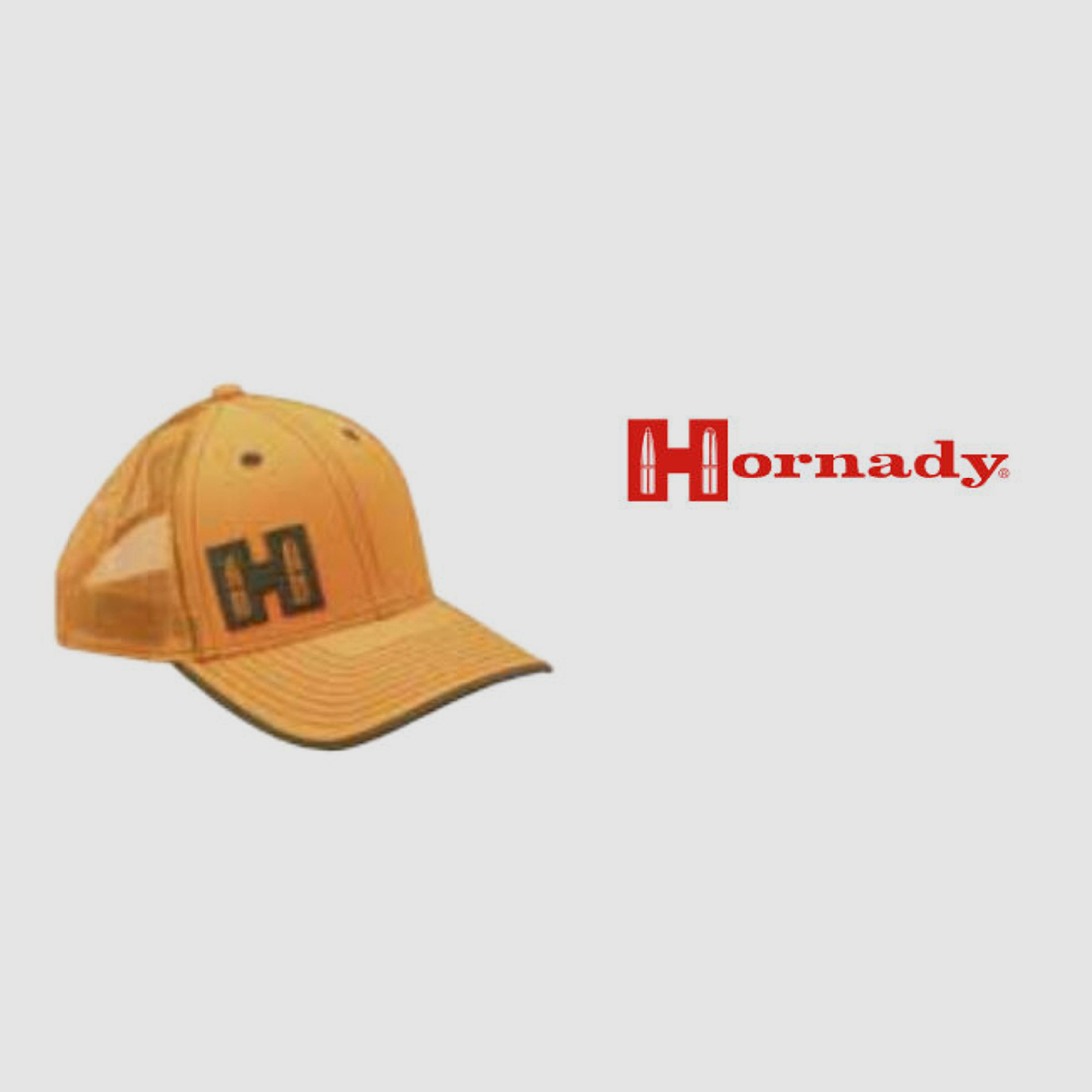 Hornady Basecap Orange / Hornady Cap Orange Truckercap	 Hornady Merchandise