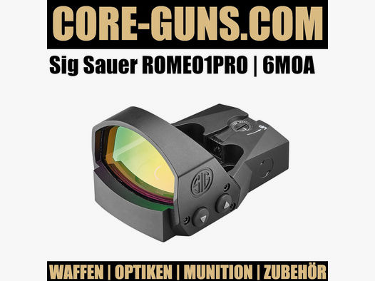 Sig Sauer ROMEO1PRO | 6MOA Das ROMEO1PRO ist kompatibel mit vielen	 Sig Sauer Modellen