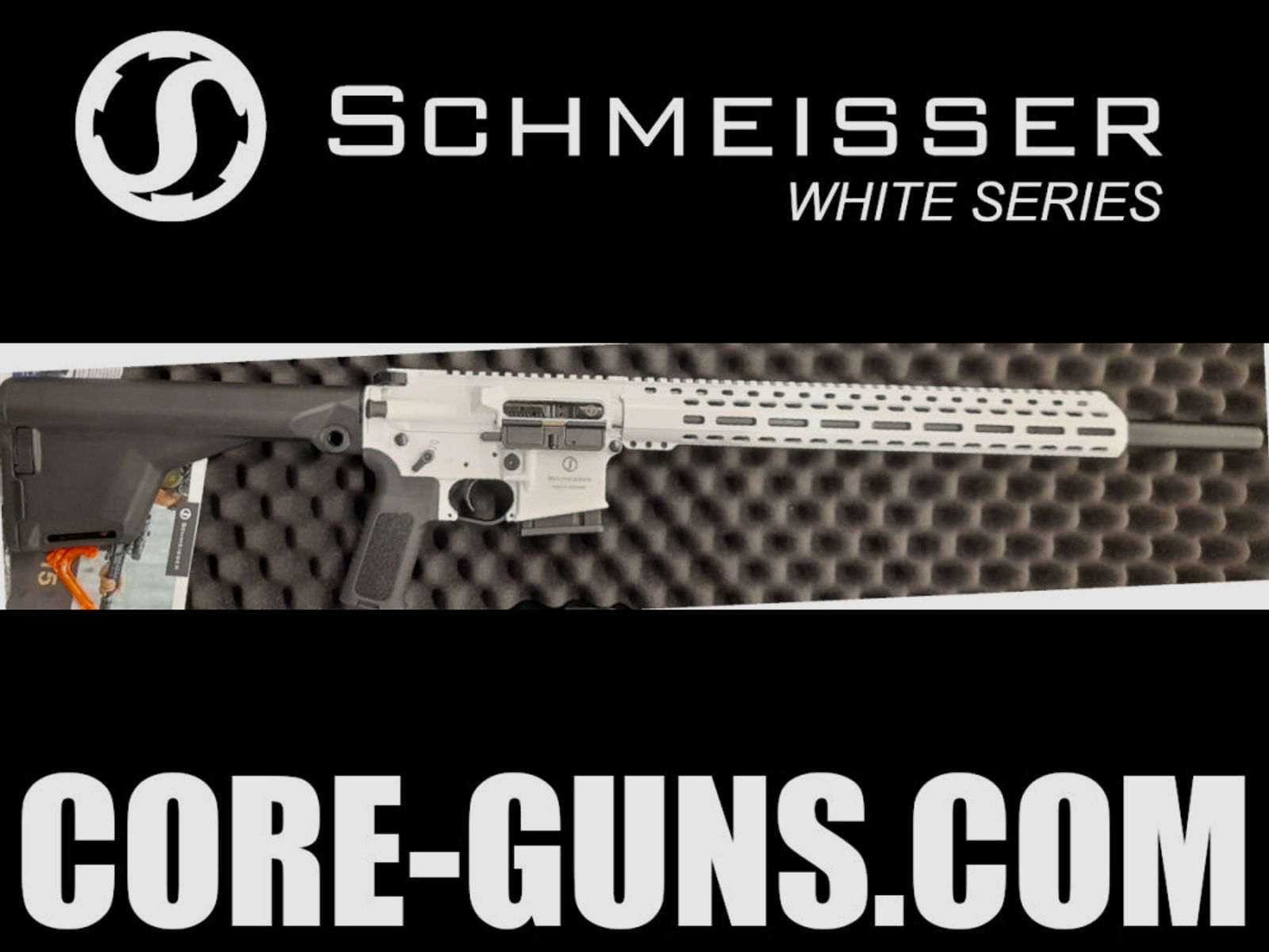 Schmeisser Ultramatch 20" LL AR15 White Series 2023 UVP: 2649€	 Schmeisser AR15 Made in Germany