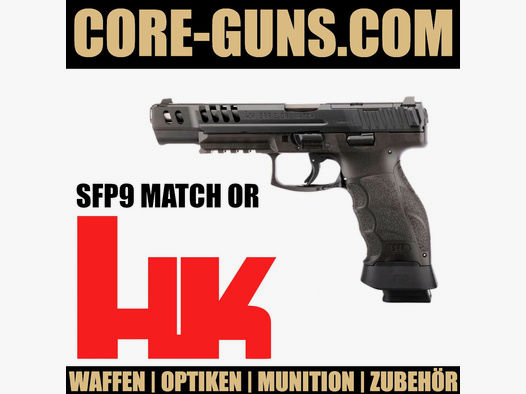 HK SFP9 Match OR - Heckler & Koch SFP9 Match OR - 9mm Luger	 HK SFP9 Match OR - Heckler & Koch SFP9 Match OR - 9mm Luger SFP 9