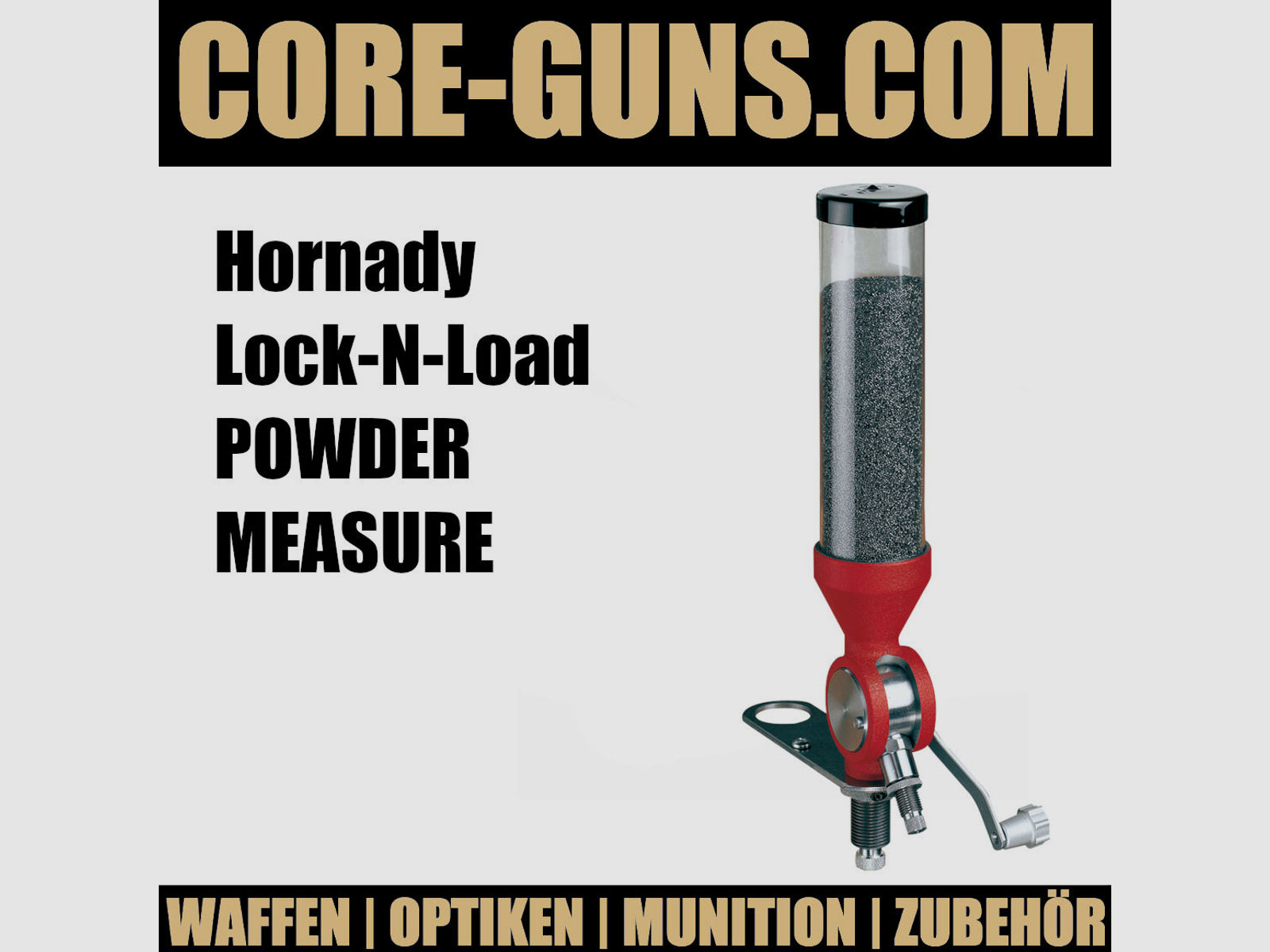 Hornady Lock-N-Load® Powder Measure Item #050069	 Hornady Powder Measure
