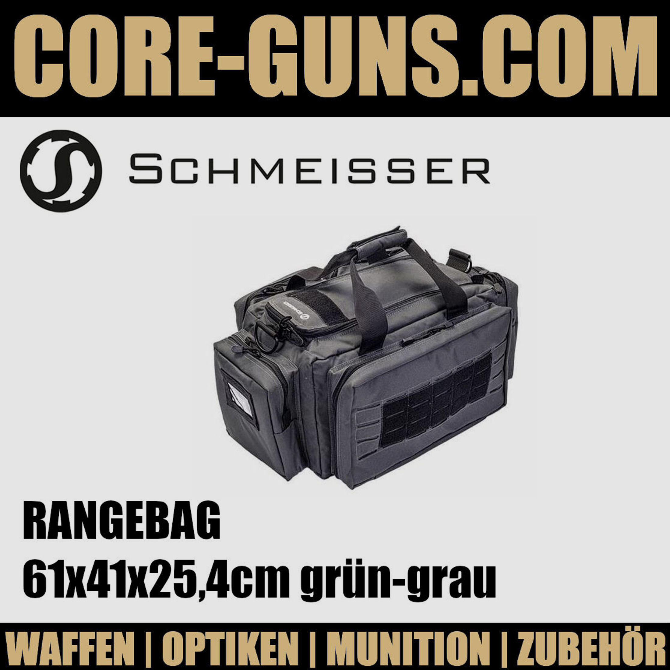 Schmeisser Rangebag - Schmeisser Tasche	 M5FL Hugo S4F Schmeisser Germany AR15 Pistole Gewehr