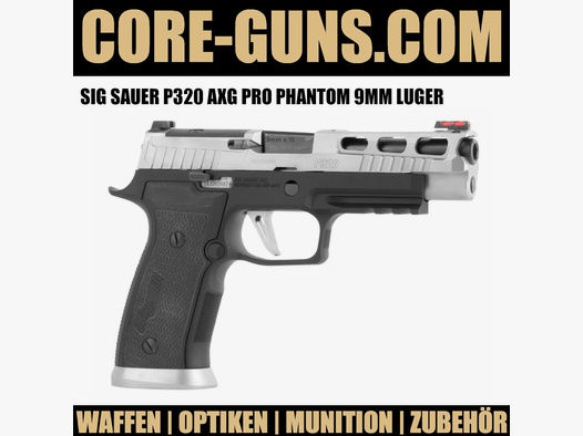 Sig Sauer P320 AXG Pro PHANTOM 9mm Luger - NEU MASTERSHOP GUN	 Sig Sauer P320 AXG Pro PHANTOM 9mm Luger - NEU MASTERSHOP GUN SOFORT VERFÜGBAR