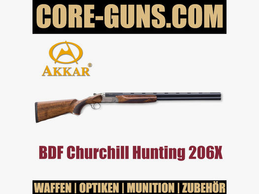 Akkar - AKKAR SILAH BDF Churchill 206X Hunting XMAS SALE	 Akkar Silah Churchill 12/76 Bockflinten, hochglanz & brüniert
