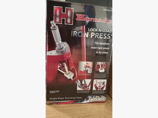 Hornady	 Iron Press Einstationenpresse, #085520