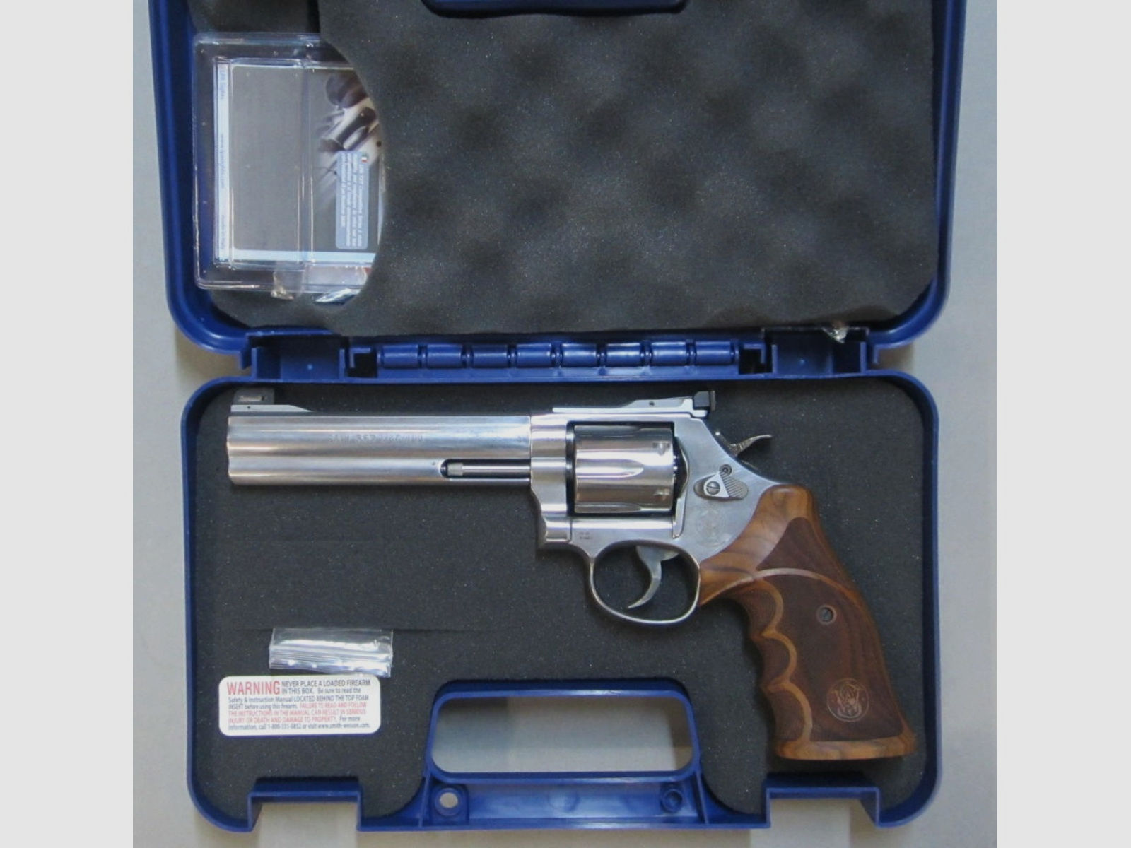 SMITH & WESSON USA	 Target Champion  Deluxe Match Master 686 poliert