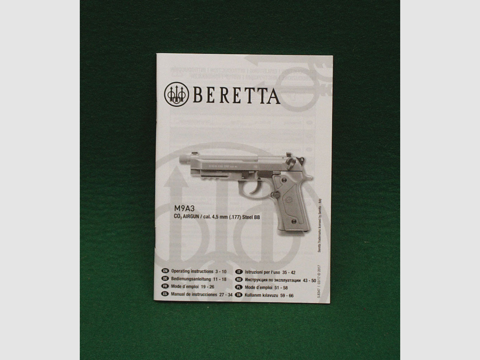 Umarex	 Beretta M9A3 FDE CO2 Pistole