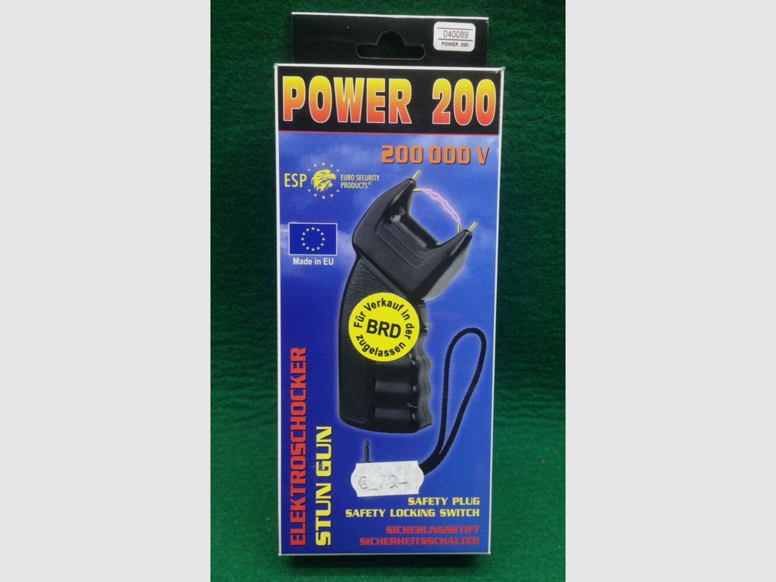 Power 200	 Elektroschocker 200 000 Volt