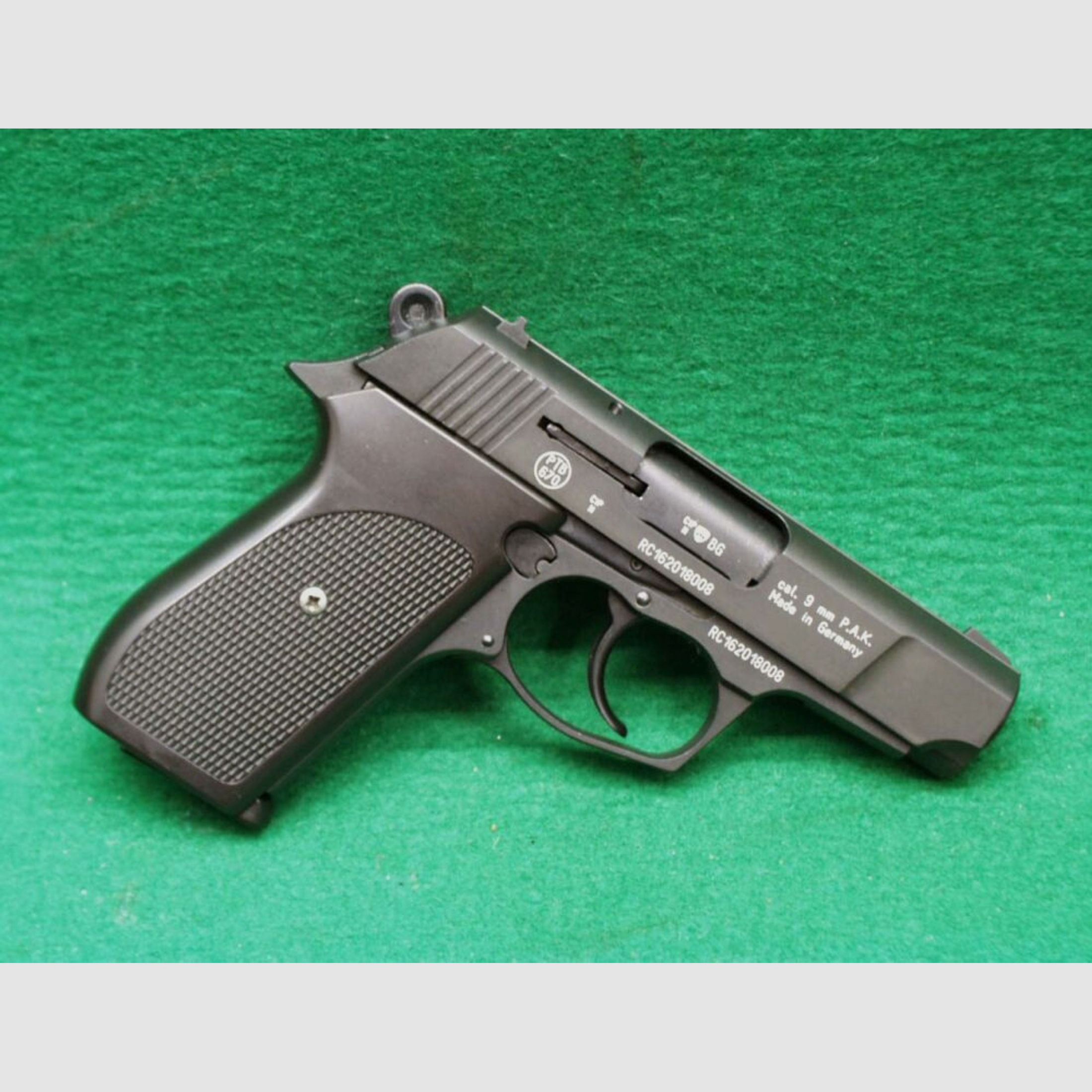 Röhm	 Pistole RG 88, schwarz   9mm P.A.K.