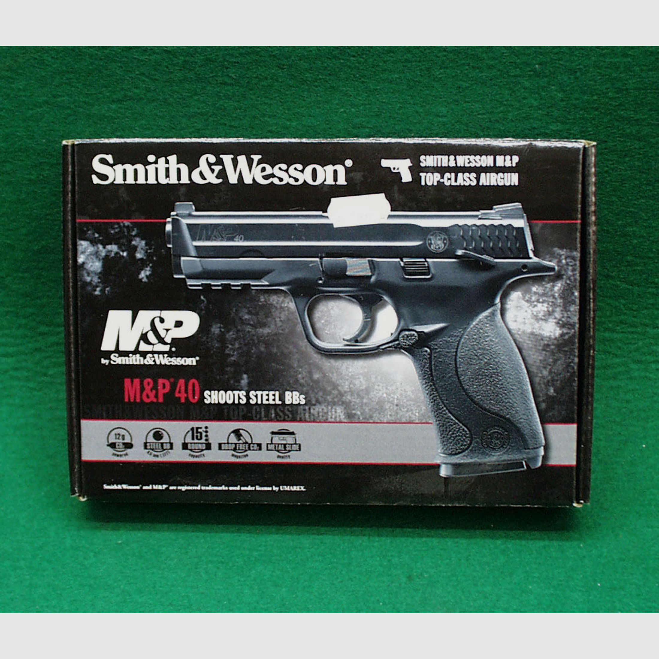 Umarex	 Smith&Wesson M&P 40, FDE, CO2 Pistole