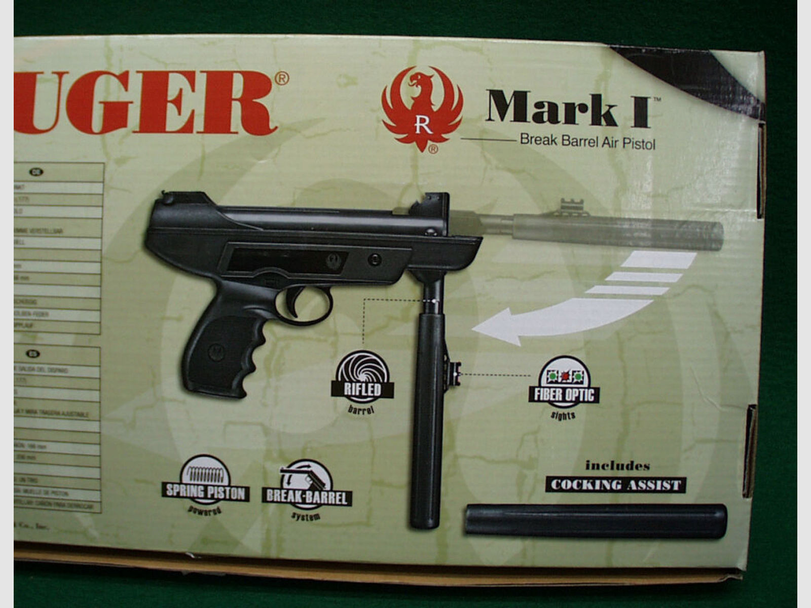 Umarex	 Ruger Mark I  CO2 Pistole