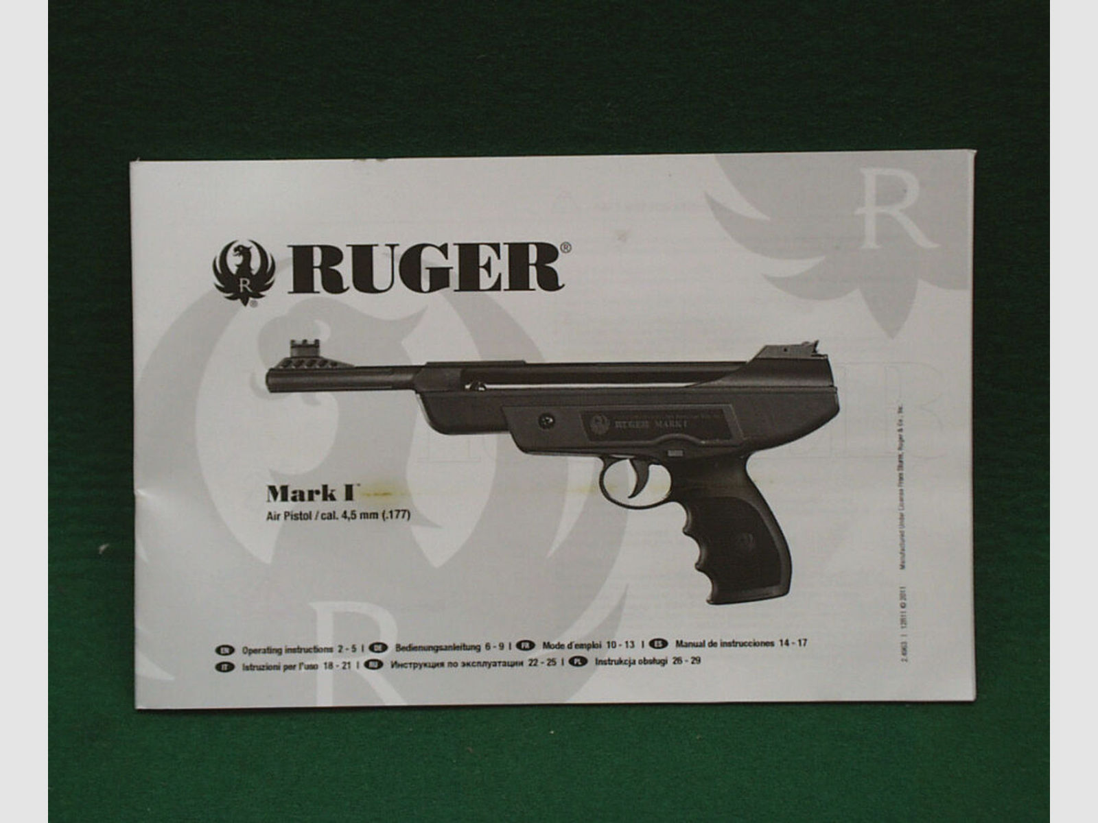 Umarex	 Ruger Mark I  CO2 Pistole