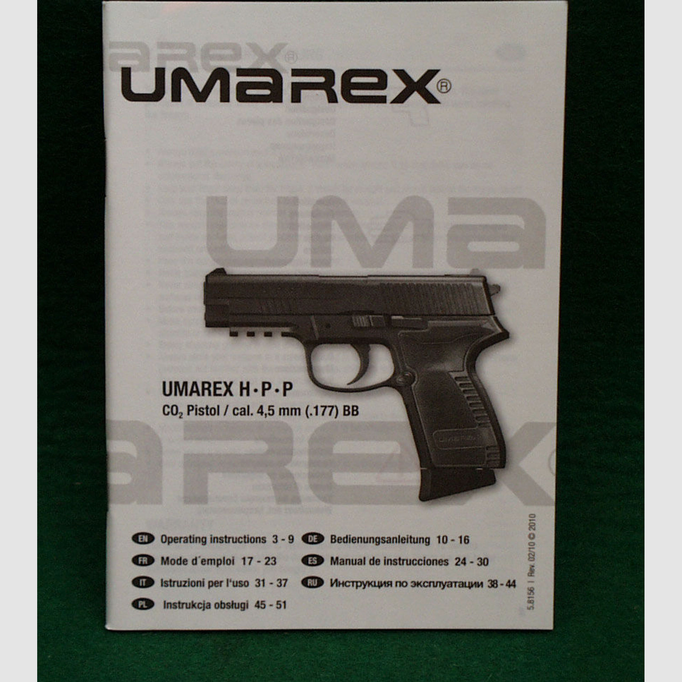 Umarex	 H.P.P Co2 Pistole