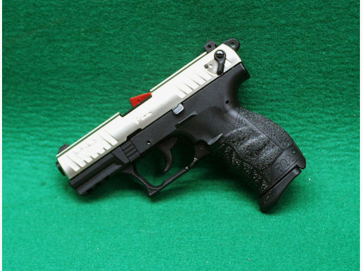 Walther	 Schreckschuss-Pistole P22Q, vernickelt