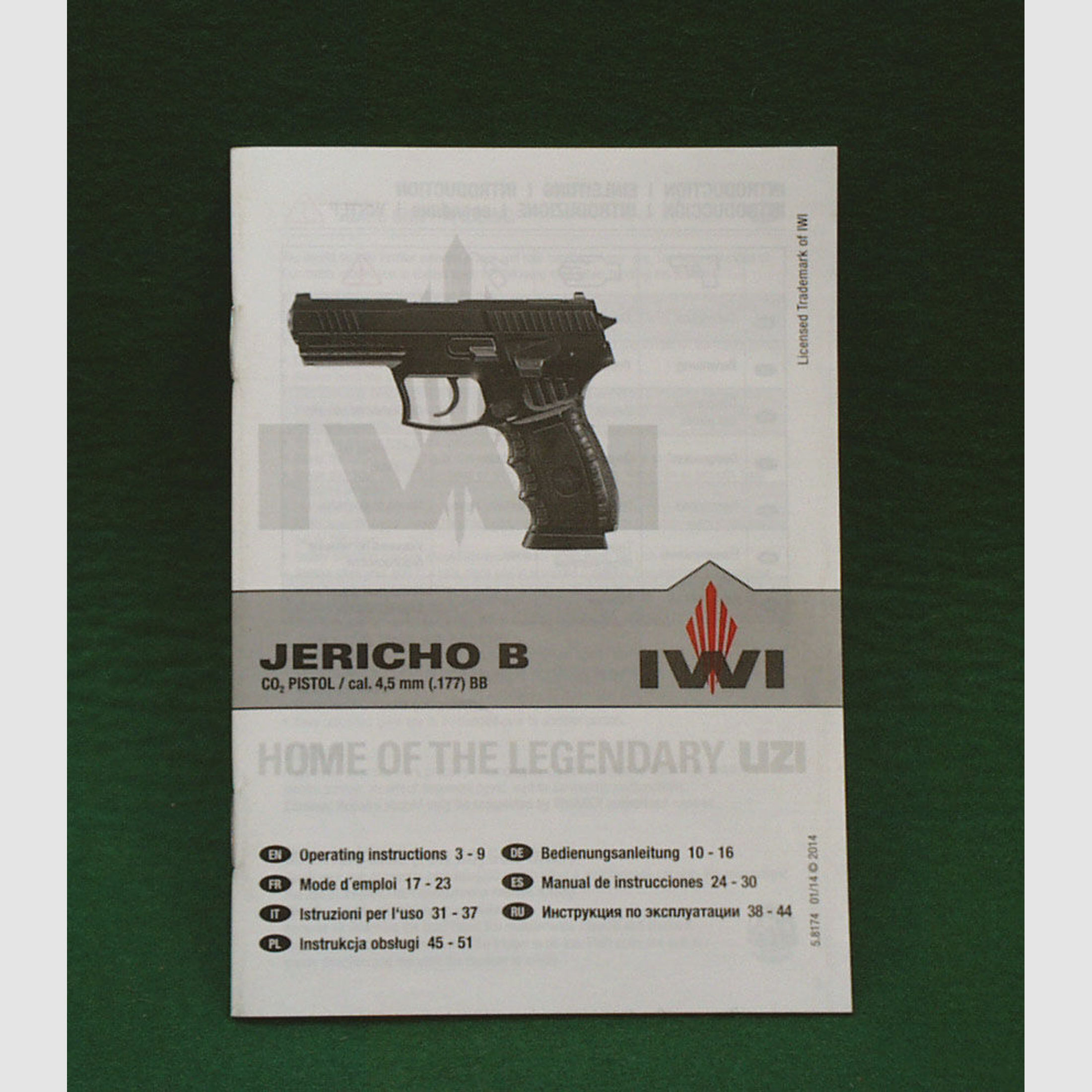 Umarex	 IWI Jericho B  CO2 Pistole