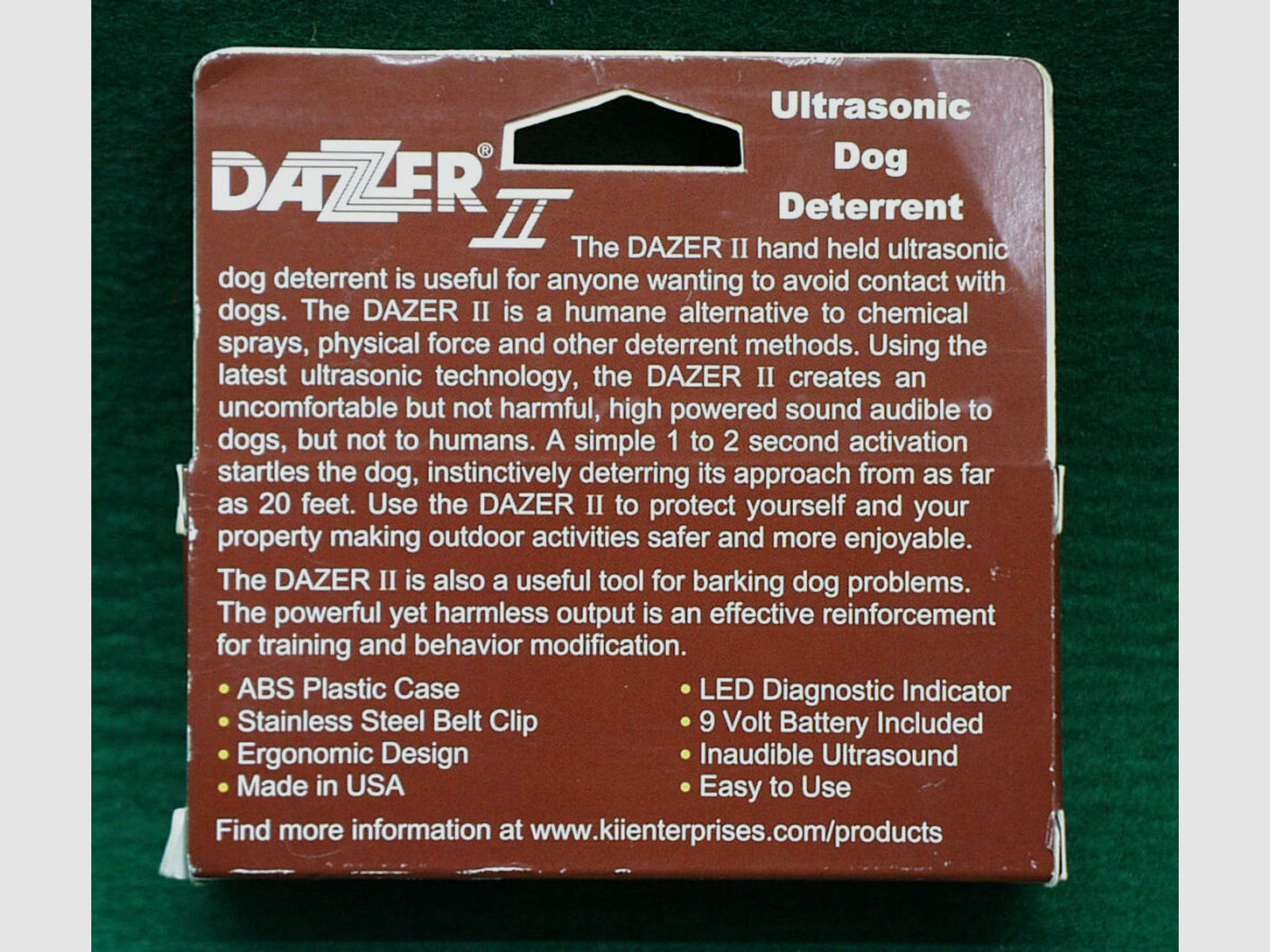 Dazer	 Ultrasonic Dog Deterrent