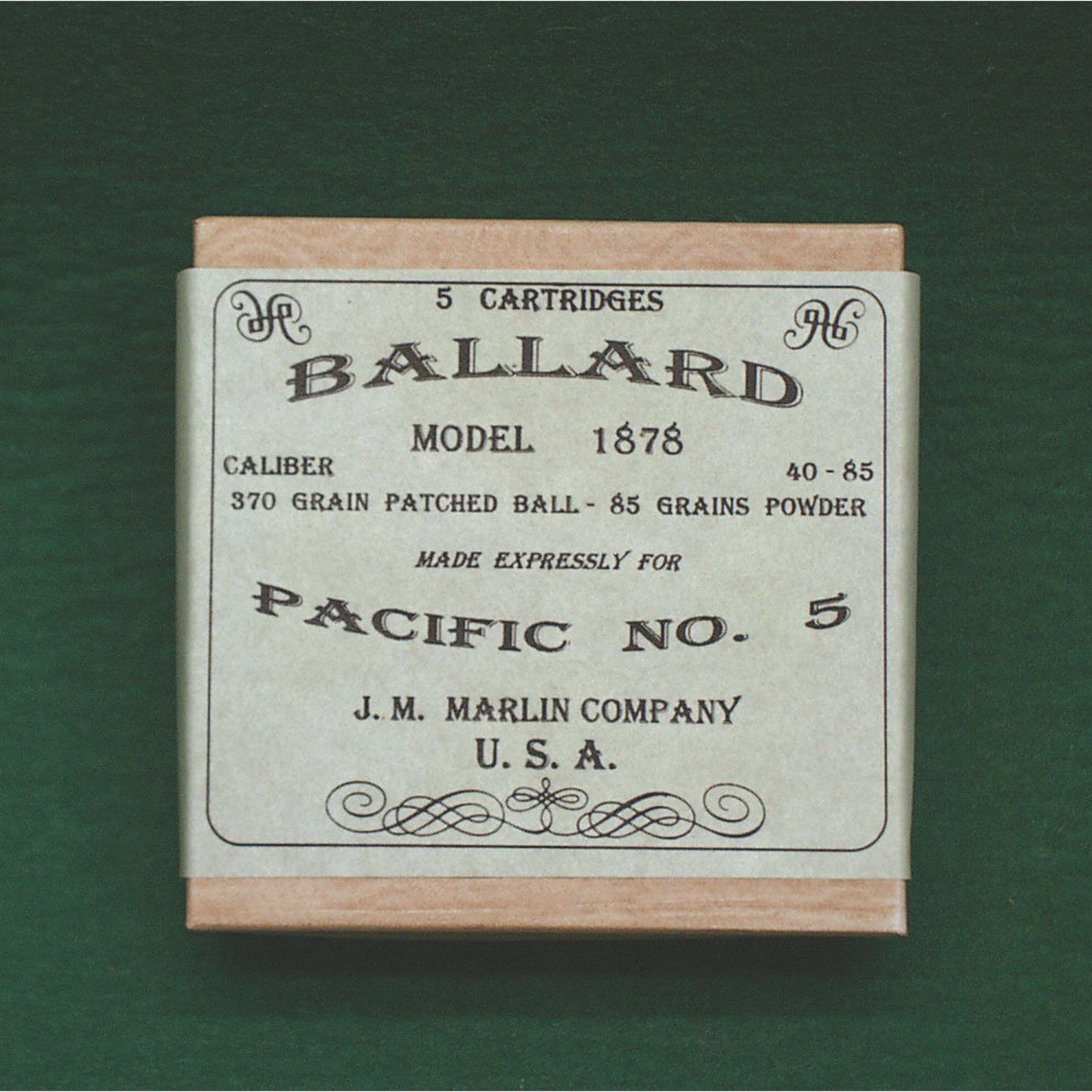 Replika	 Patronenschachteln Ballard .40-85 Caliber