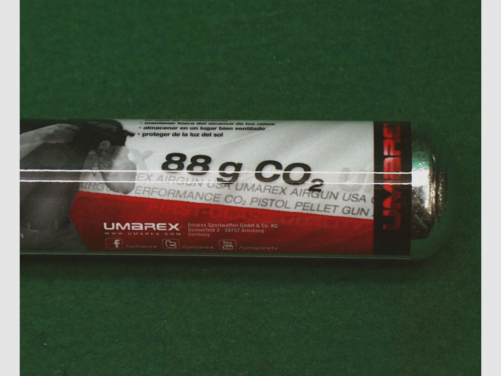 Umarex	 CO2 Kapseln 88g