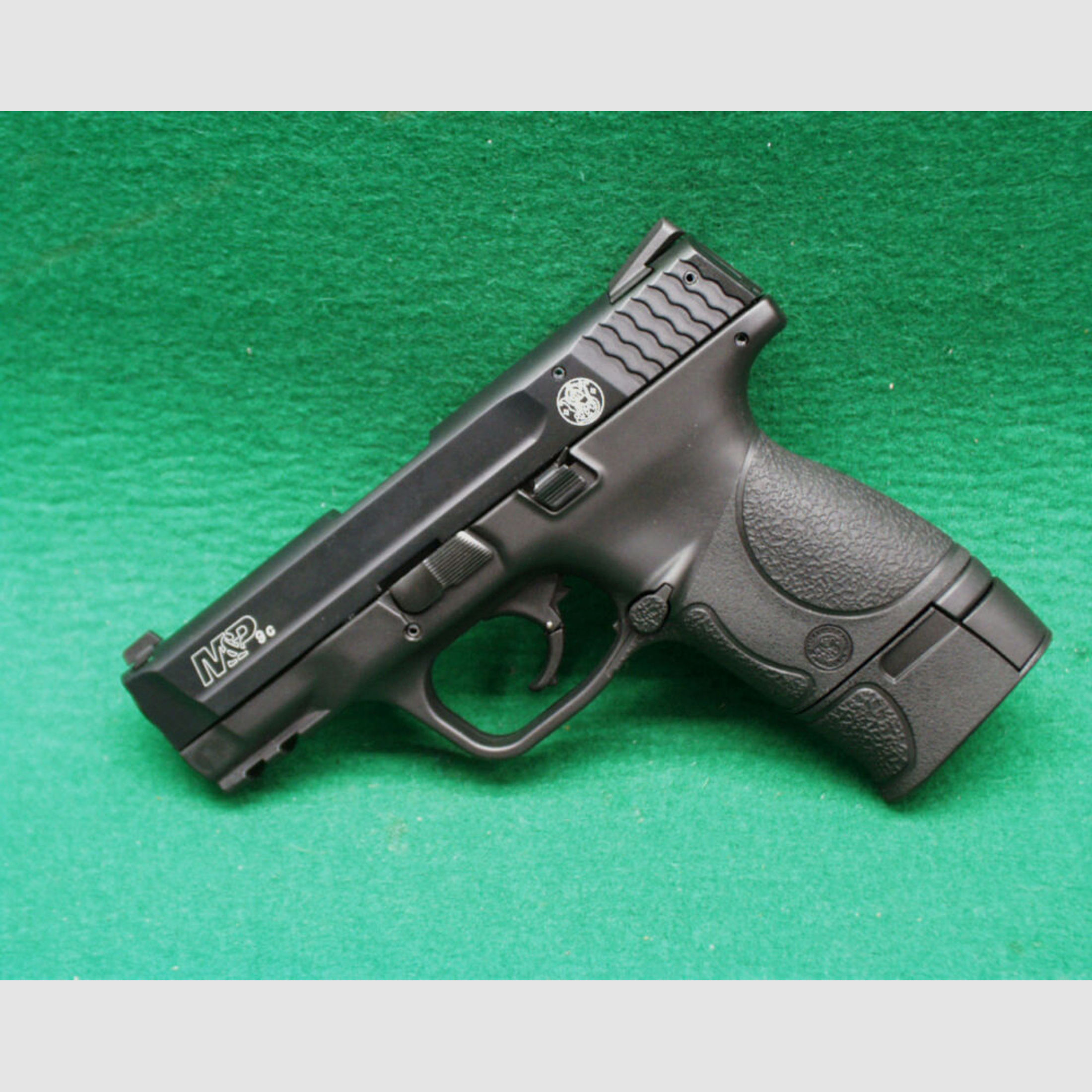 Smith&Wesson	 S&W M&P9c, schwarz  9mm P.A.K
