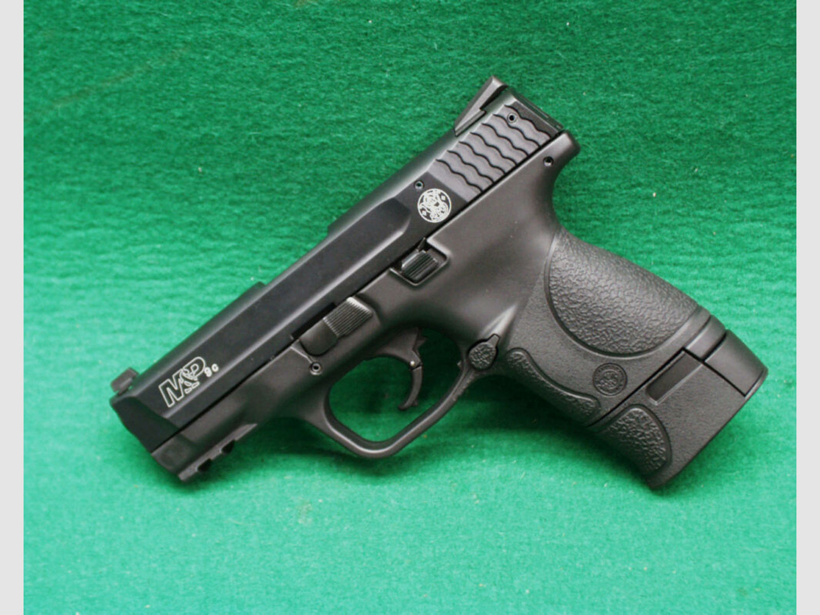 Smith&Wesson	 S&W M&P9c, schwarz  9mm P.A.K