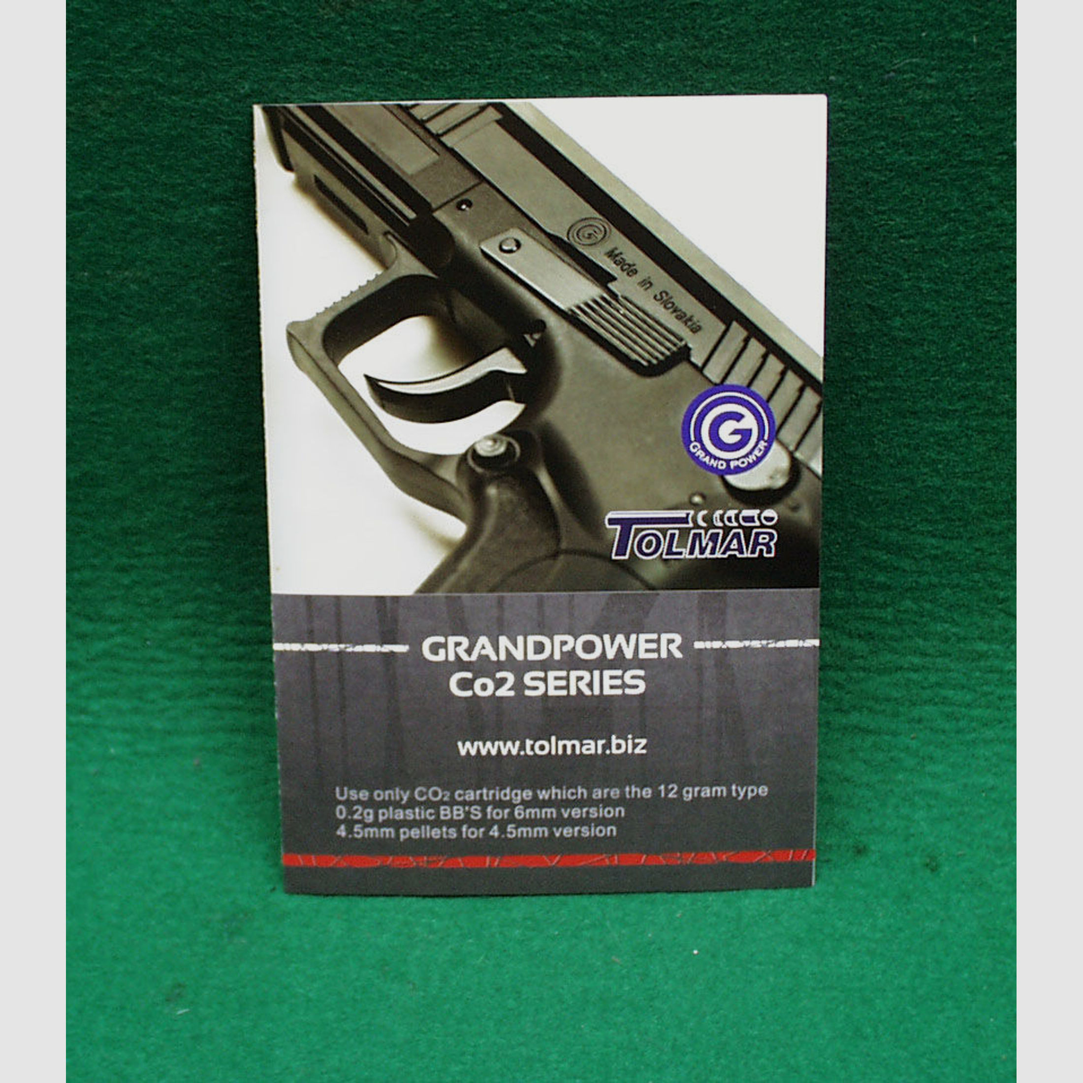 Tolmar	 X-Calibur Grandpower CO2 Pistole
