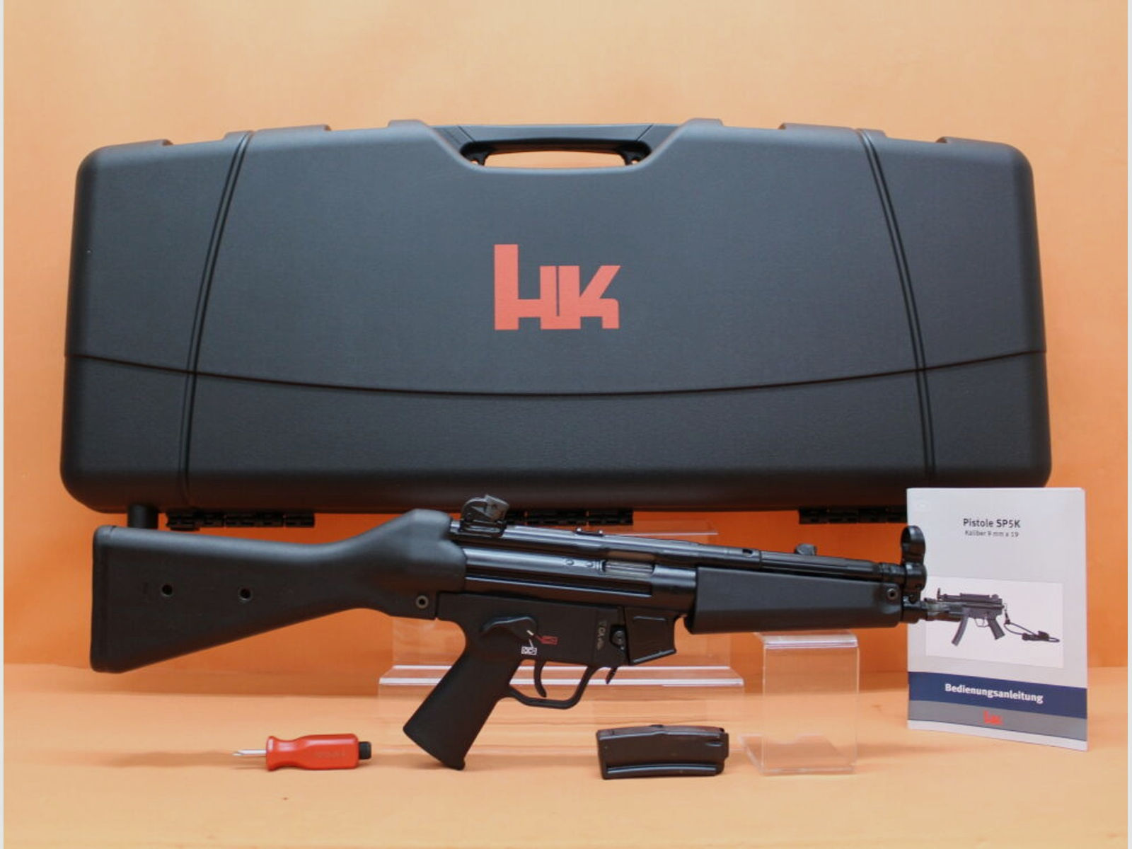 Heckler & Koch HK	 Ha.Büchse 9mmLuger Heckle&Koch HK SP5 System H&K HK94/MP5 225mm Lauf/ A2 Festschaft (9mmPara/9x19)