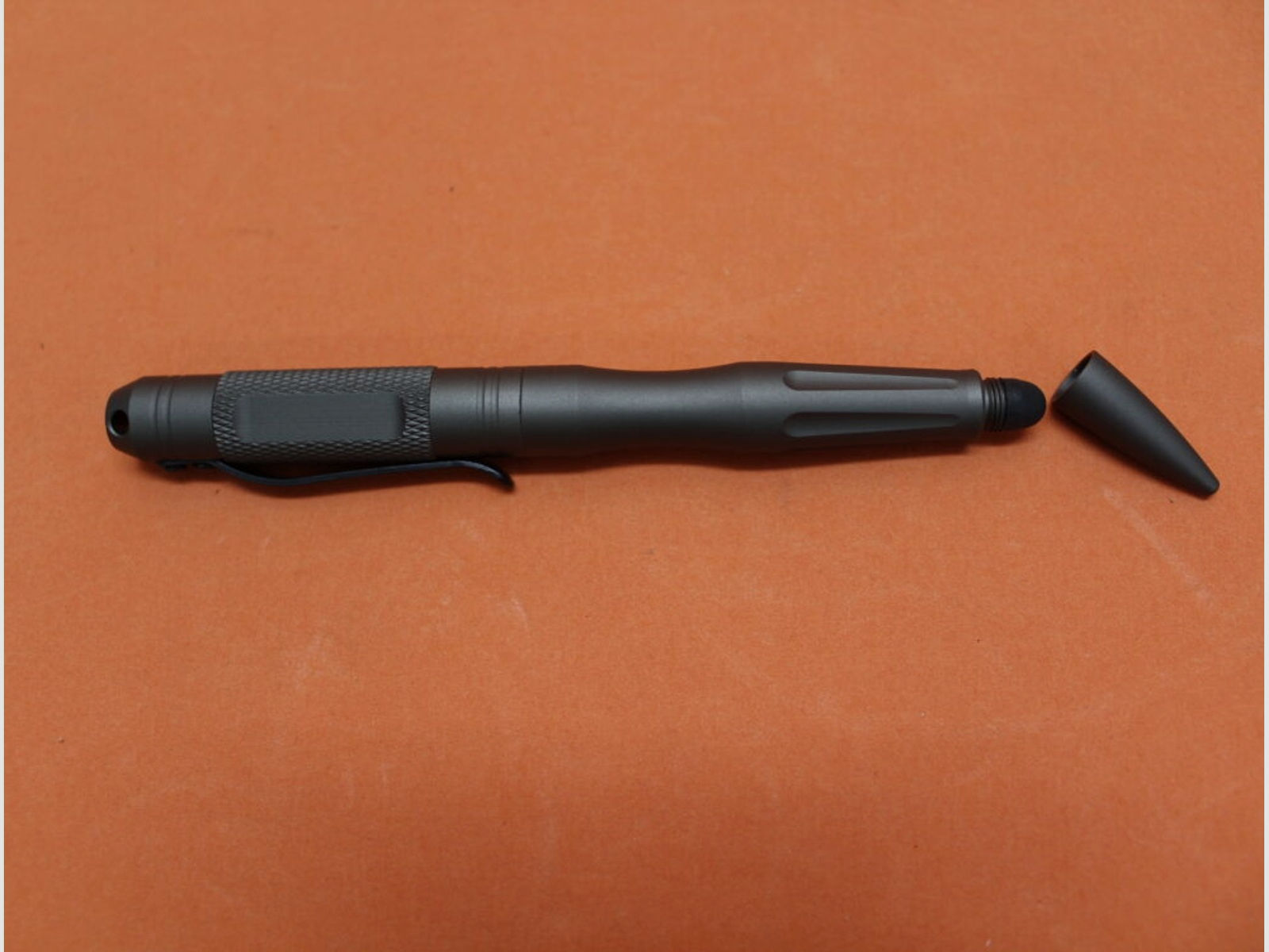 Oberland Arms	 Oberland Arms Sepp Pen grau: Alu harteloxiert mit Touchpad-Gummi (5149-GY)