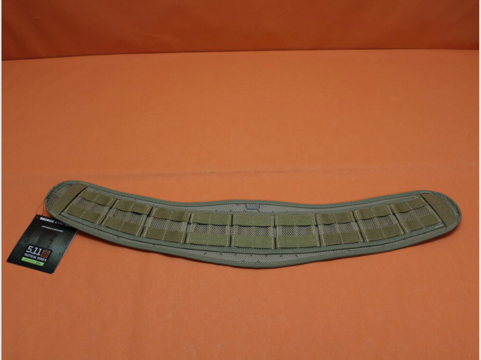5.11	 5.11 VTAC Brokos Belt (58642) 328 Sandstone Größe L-XL Gürtel zum Anbringen von Holstern, Taschen etc