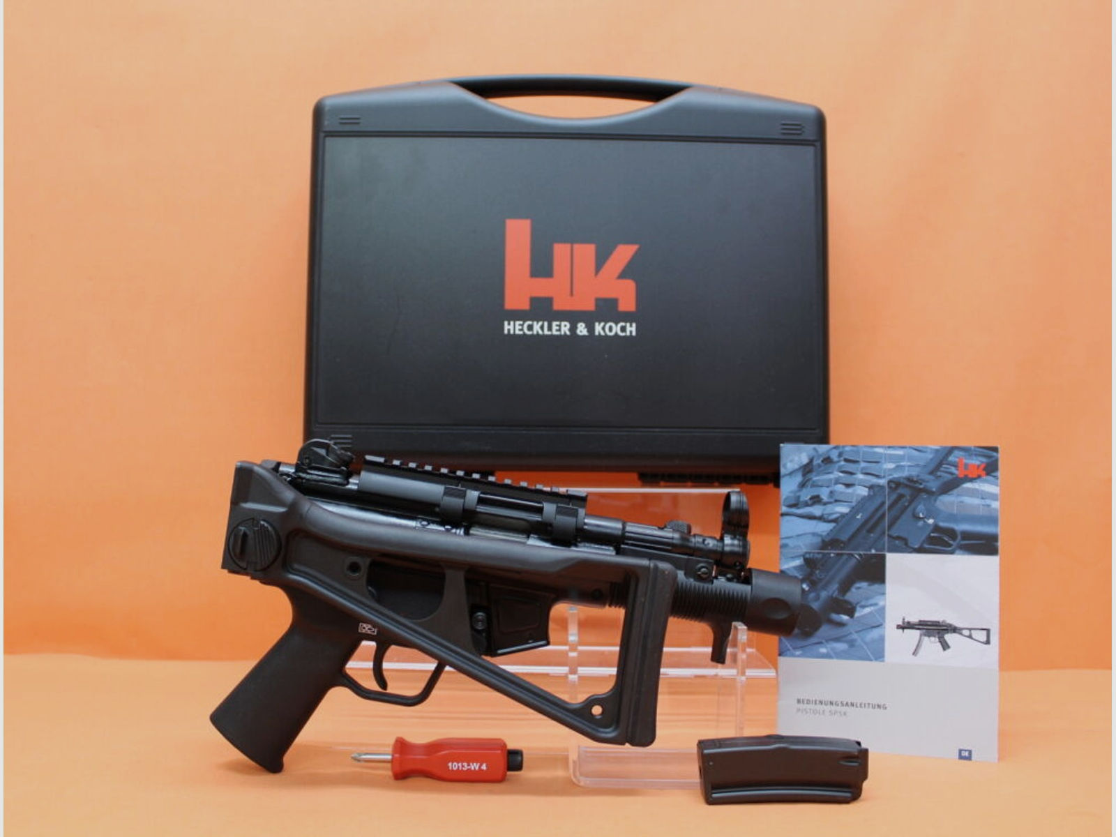 Heckler&Koch/H&K	 Ha.Pistole 9mmLuger Heckler&Koch/H&K SP5K System HK94/MP5K,115mm Lauf/ Klap